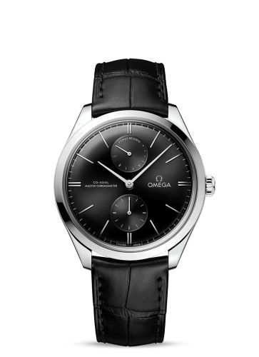 Omega De Ville Trésor Master Chronometer Power Reserve Stainless Steel / Black 435.13.40.22.01.001