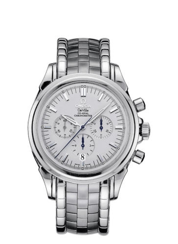 Omega De Ville Co-Axial 41 Chronograph Stainless Steel / Silver / Bracelet 4541.31.00