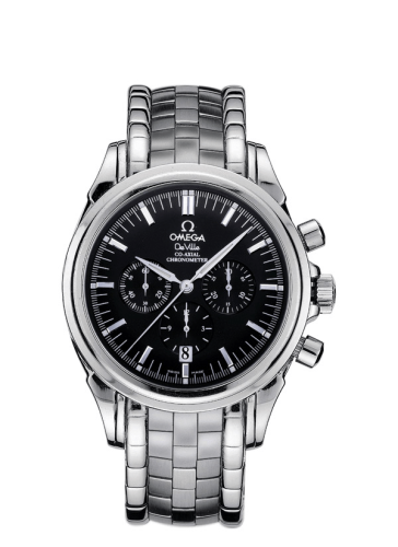 Omega De Ville Co-Axial 41 Chronograph Stainless Steel / Black / Bracelet 4541.50.00