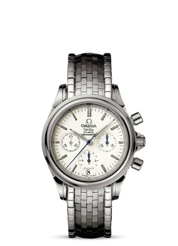 Omega De Ville Co-Axial Chronograph 35 Stainless Steel / Silver / Bracelet 4572.31.00
