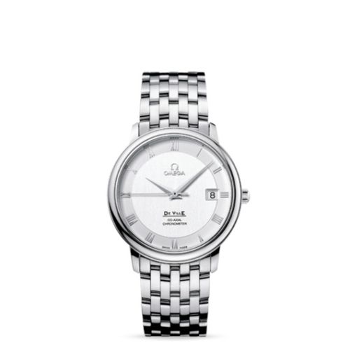 Omega De Ville Prestige Co-Axial 36.5 Stainless Steel / Silver / Bracelet 4574.31.00