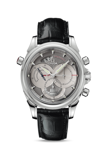 Omega De Ville Co-Axial 41 Chronoscope Rattrapante Platinum / Grey 4647.40.31