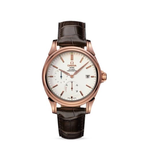 Omega De Ville Co-Axial 38.7 Power Reserve Red Gold / White 4652.20.32