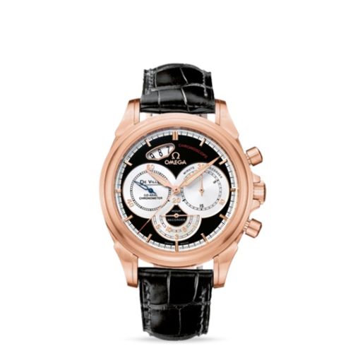 Omega De Ville Co-Axial 41 Chronoscope Red Gold / Black 4656.50.31