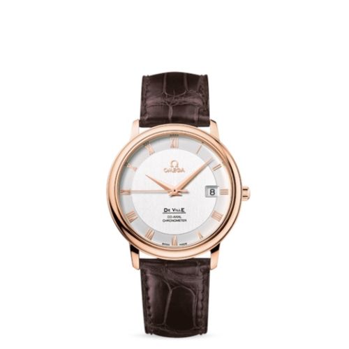 Omega De Ville Prestige Co-Axial 36.5 Red Gold / Silver 4678.31.02