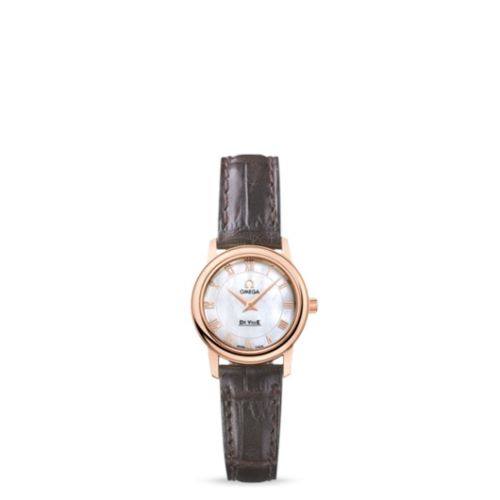 Omega De Ville Prestige Quartz 22 Red Gold / MOP 4693.71.02