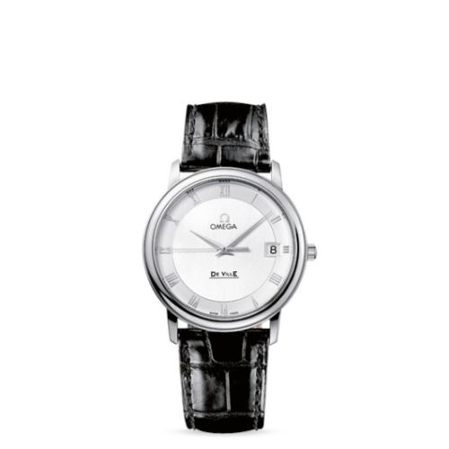 Omega De Ville Prestige Quartz 34.4 Stainless Steel / Silver 4810.33.01