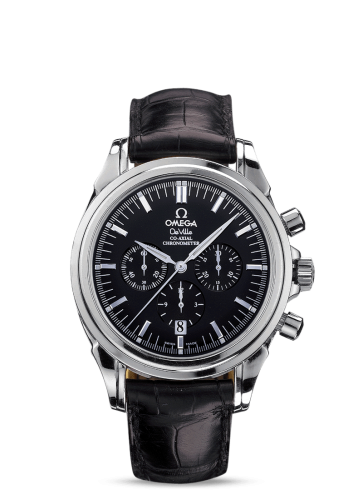 Omega De Ville Co-Axial 41 Chronograph Stainless Steel / Black 4841.50.31