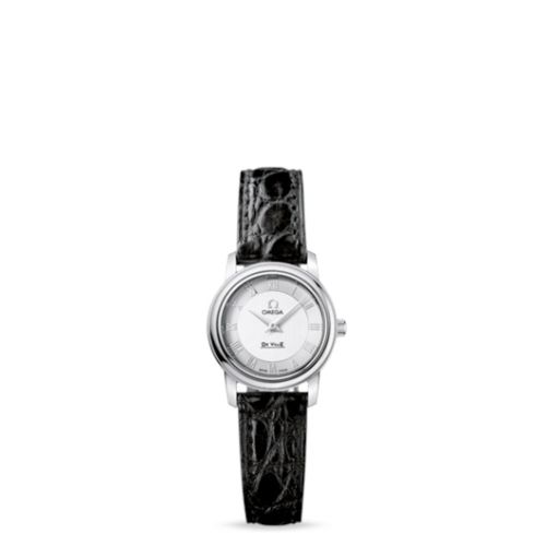Omega De Ville Prestige Quartz 22 Stainless Steel / Silver / Strap 4870.33.01