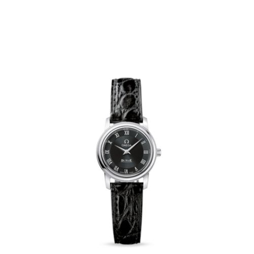Omega De Ville Prestige Quartz 22 Black / Strap 4870.52.01