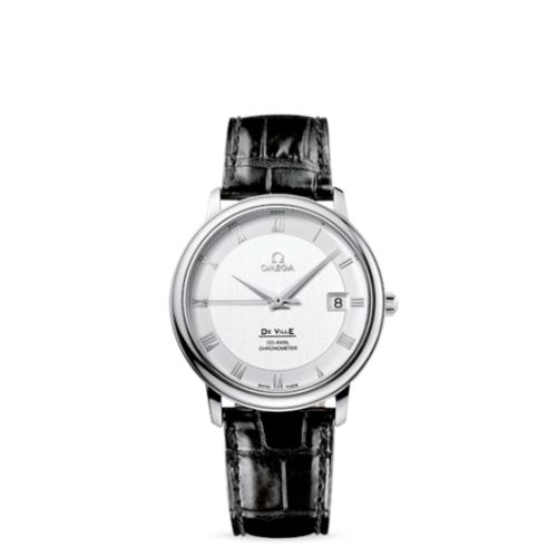 Omega De Ville Prestige Co-Axial 36.5 Stainless Steel / Silver 4875.31.01