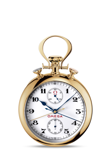 Omega Olympic Pocket Watch 1932 Yellow Gold 5109.20.00