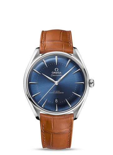 Omega Seamaster Master Co-Axial 39.5 Moscow Edition Stainless Steel / Blue / Alligator 511.13.40.20.03.002