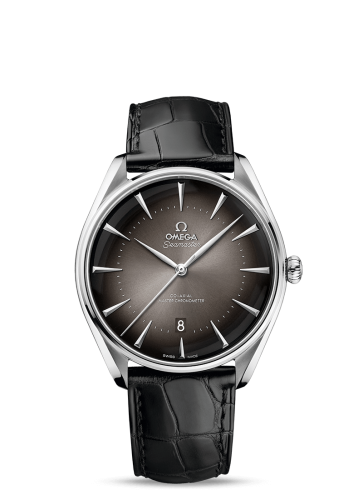 Omega Seamaster Master Co-Axial 39.5 Paris Edition Stainless Steel / Grey / Alligator 511.13.40.20.06.001