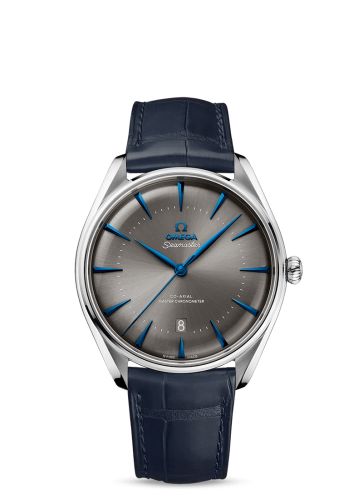 Omega Seamaster Master Co-Axial 39.5 UAE Edition Stainless Steel / Grey / Alligator 511.13.40.20.06.003