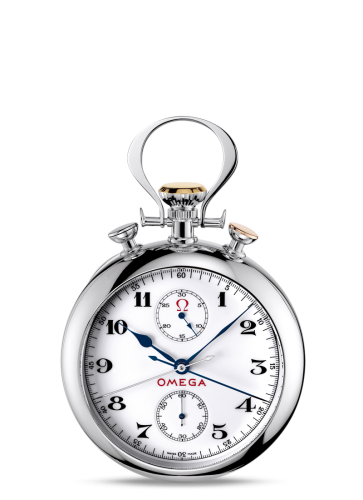 Omega Olympic Pocket Watch 1932 White Gold 5110.20.00