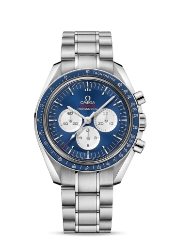 Omega Speedmaster Professional Moonwatch Stainless Steel / Blue / Tokyo Olympics 522.30.42.30.03.001