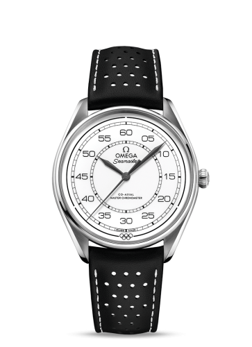 Omega Seamaster Master Co-Axial 39.5 Olympic Timekeeper Stainless Steel / White / Black 522.32.40.20.04.003