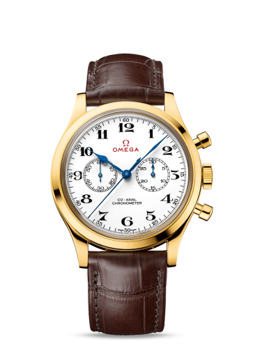Omega Museum Collection N° 10 Olympic Official Timekeeper Co-Axial Chronograph Yellow Gold 522.53.39.50.04.002