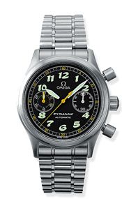 Omega Dynamic III Chronograph Stainless Steel / Black / Bracelet 5240.50.00