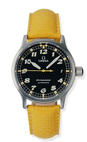 Omega Dynamic III Date Stainless Steel / Black / Yellow Coramide 5250.50.40