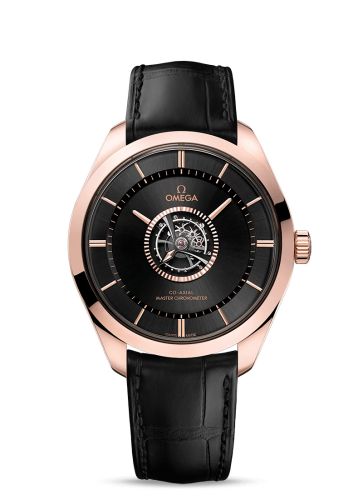 Omega De Ville Trésor Tourbillon Sedna Gold / Black 529.53.43.22.01.001