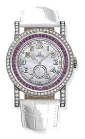 Omega Museum Collection N° 1 "Pilots 1938" Aquarella Amethyst 5771.71.56