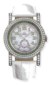 Omega Museum Collection N° 1 "Pilots 1938" Aquarella Tsavorite 5774.71.56