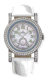 Omega Museum Collection N° 1 "Pilots 1938" Aquarella Aquamarine 5777.71.56