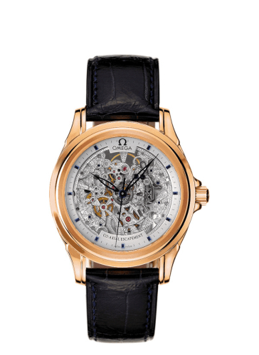Omega De Ville Co-Axial 37.5 Red Gold / Skeleton 5932.30.23