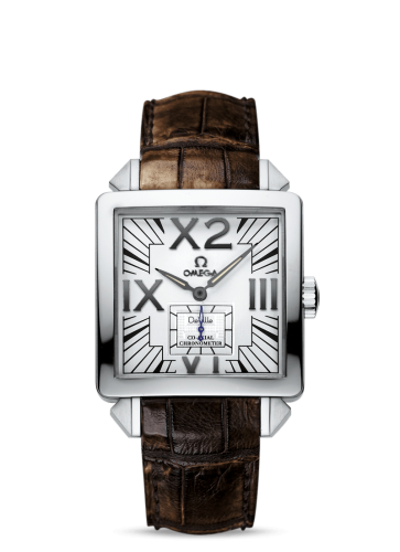 Omega De Ville X2 Co-Axial 35 Small Seconds White Gold / White 7710.30.39