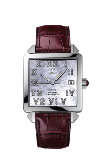 Omega De Ville Byzantium Co-Axial 33.4 Co-Axial Stainless Steel / Blue MOP 7805.75.34