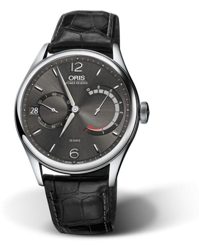 Oris Artelier Calibre 111 Stainless Steel / Grey 01 111 7700 4063-Set 1 23 72FC
