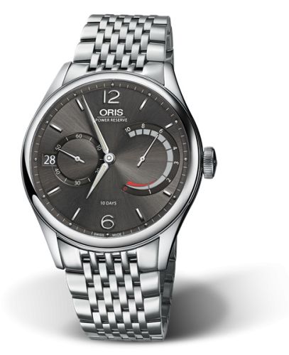 Oris Artelier Calibre 111 Stainless Steel / Grey / Bracelet 01 111 7700 4063-Set 8 23 79