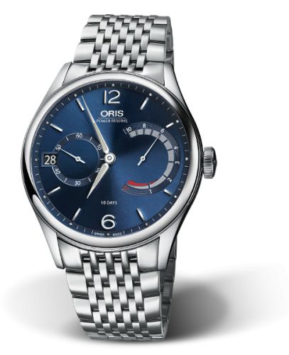 Oris Artelier Calibre 111 Stainless Steel / Blue / Bracelet 01 111 7700 4065-Set 8 23 79