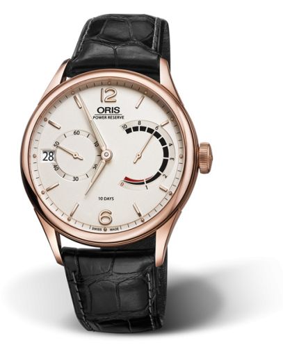 Oris Artelier Calibre 111 Rose Gold / White 01 111 7700 6061-Set 1 23 82