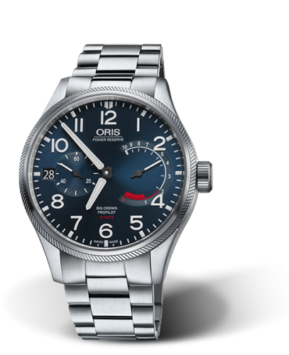 Oris Big Crown ProPilot Calibre 111 Stainless Steel / Blue / Bracelet 01 111 7711 4165-Set 8 22 19