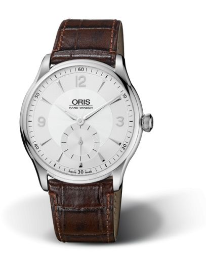 Oris Artelier Hand Winding Small Second 40 Stainless Steel / Silver 01 396 7580 4051-07 5 21 05