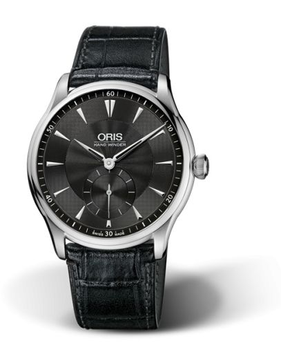 Oris Artelier Hand Winding Small Second 40 Stainless Steel / Black 01 396 7580 4054-07 5 21 06