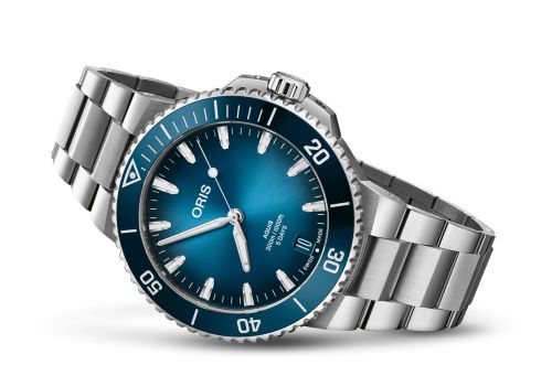 Oris Aquis Date Calibre 400 43.5 Stainless Steel / Blue / Bracelet 01 400 7790 4135-07 8 23 02PEB