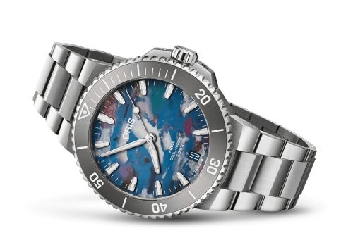 Oris Aquis Date Calibre 400 43.5 Stainless Steel / Upcycle 01 400 7790 4150-07 8 23 02PEB