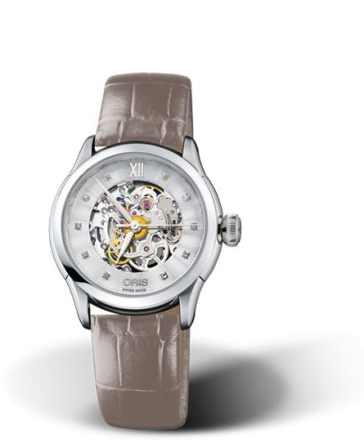 Oris Artelier Skeleton 31 Diamonds Stainless Steel 01 560 7604 4019-07 5 16 61FC