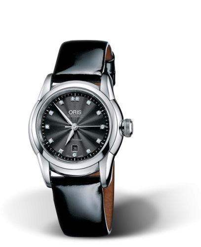 Oris Artelier Date Diamonds 31 Stainless Steel / Black 01 561 7548 4094-07 5 16 46