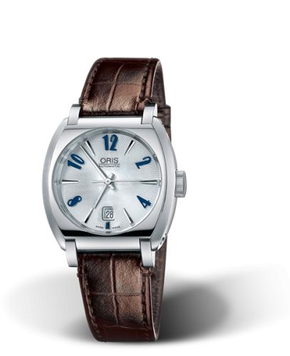 Oris Frank Sinatra Lady Date Stainless Steel / Silver 01 561 7573 4061-07 5 14 98FC