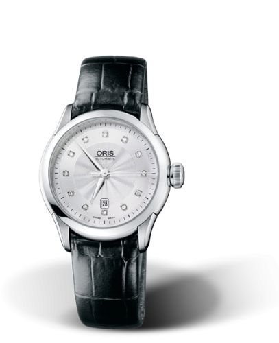 Oris Artelier Date Diamonds 31 Stainless Steel / Silver 01 561 7604 4041-07 5 16 71FC