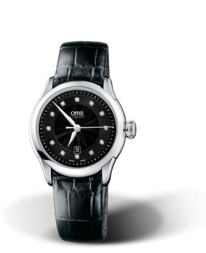 Oris Artelier Date Diamonds 31 Stainless Steel / Black 01 561 7604 4099-07 5 16 71FC
