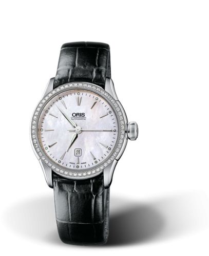Oris Artelier Date Diamonds 31 Stainless Steel - Diamond / MOP 01 561 7604 4956-07 5 16 71FC