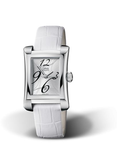 Oris Rectangular Date 25.9 Stainless Steel / Silver 01 561 7620 4061-07 5 16 73