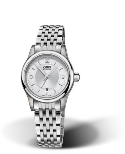 Oris Classic Date Lady 28.5 Stainless Steel / Silver / Bracelet 01 561 7650 4031-07 8 14 61