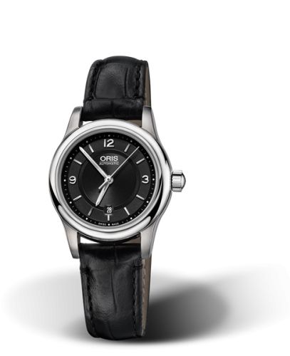 Oris Classic Date Lady 28.5 Stainless Steel - Black 01 561 7650 4034-07 5 14 11